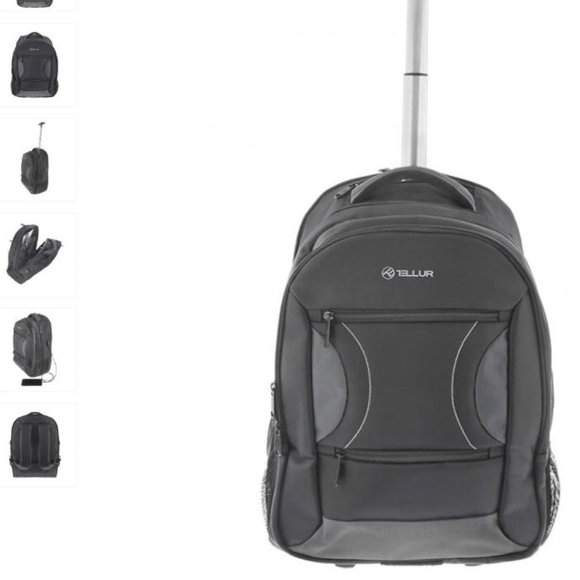 Rolly Laptop Trolley USB, 15.6″